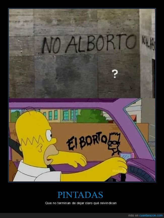 alborto,aborto,fail,pintada