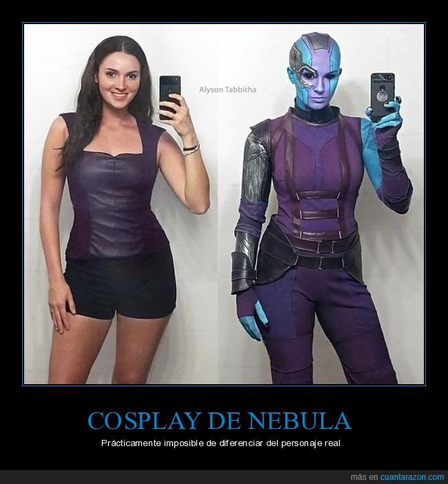 alyson tabbitha,nebula,cosplay