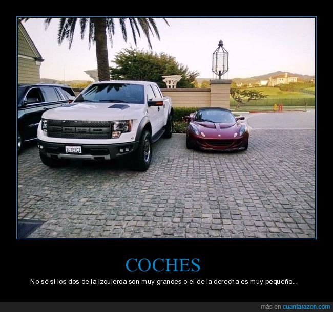 coches,tamaño,wtf