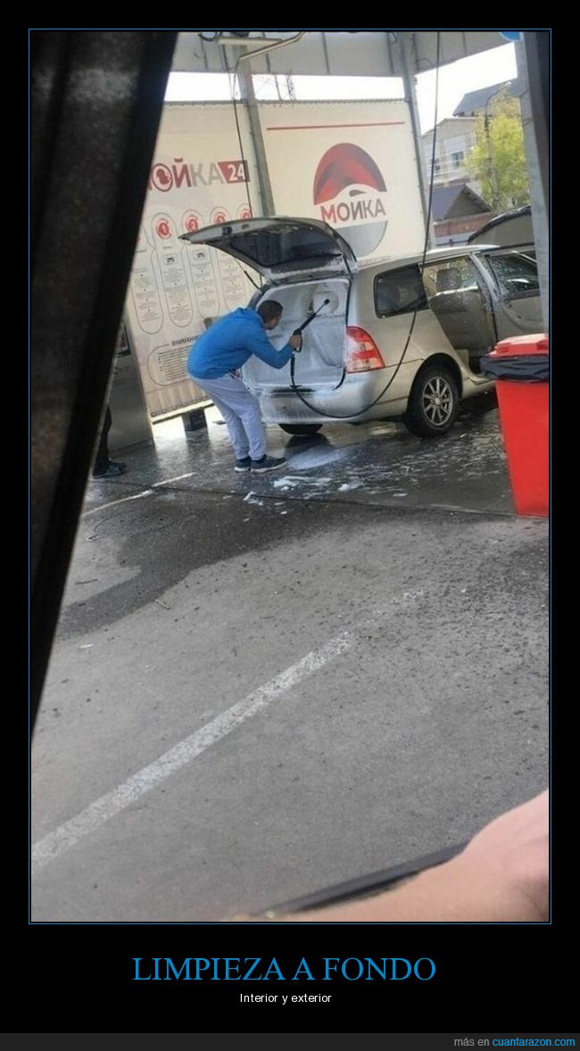 limpiando,coche,interior,wtf