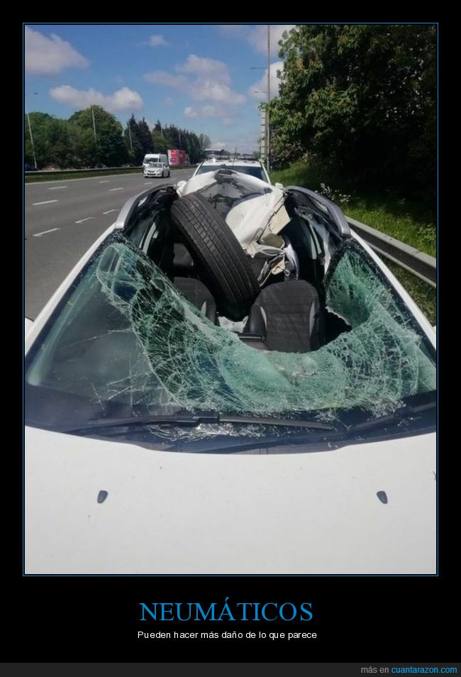 rueda,coche,accidente,fails