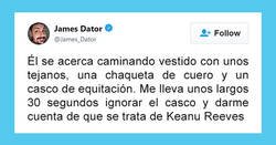 Enlace a Alguien comparte cómo Keanu Reeves compró un helado solo para darle un autógrafo