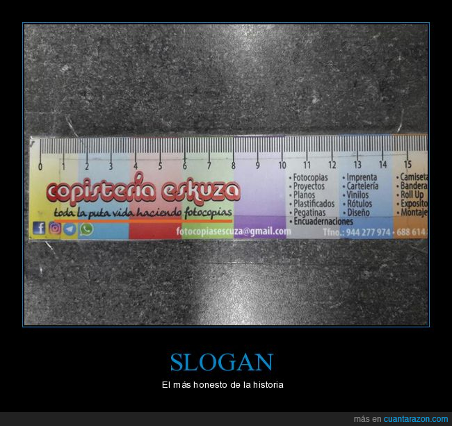 slogan,honesto,fotocopias