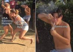 Enlace a Mientras tanto, Samsung...