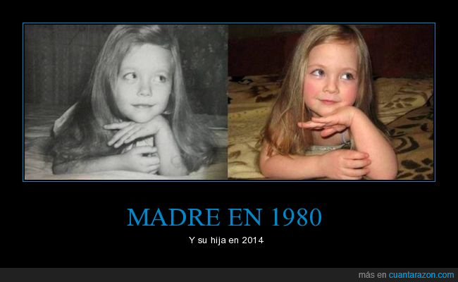 madre,hija,parecidos