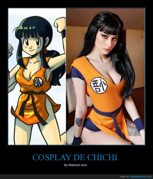 cosplay,chichi,dragon ball,merisiel irum