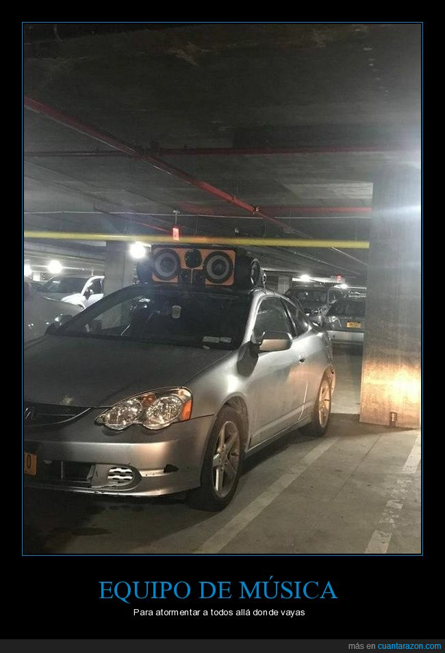 coche,altavoces,equipo de música