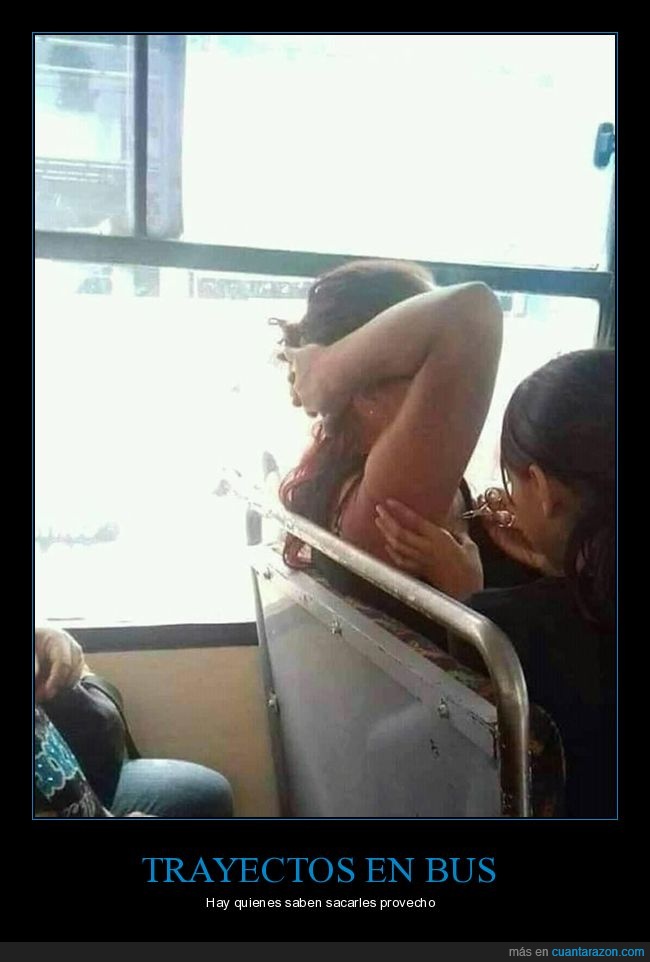 autob&uacute;s,depilando,wtf