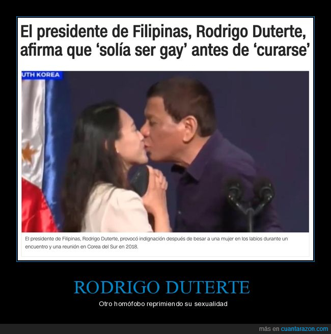 rodrigo duterte,filipinas,gay,curarse,políticos