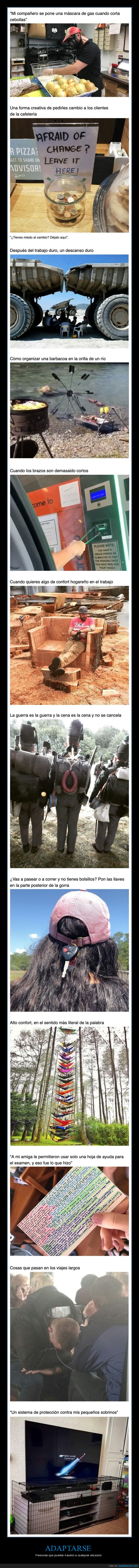 adaptarse,situaciones