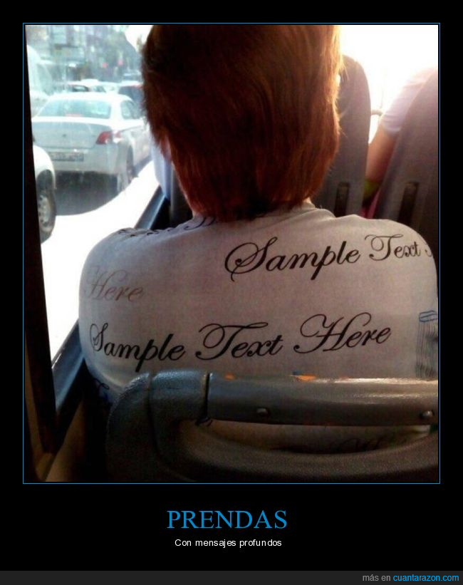 camiseta,texto de ejemplo,fails
