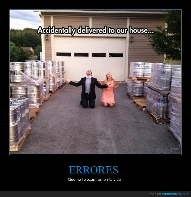 entrega,error,barriles,cerveza