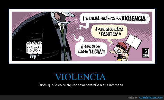 lucha,pacífica,violencia