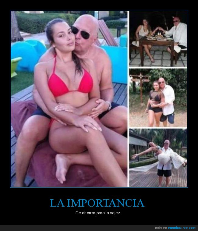 importancia,ahorrar,vejez