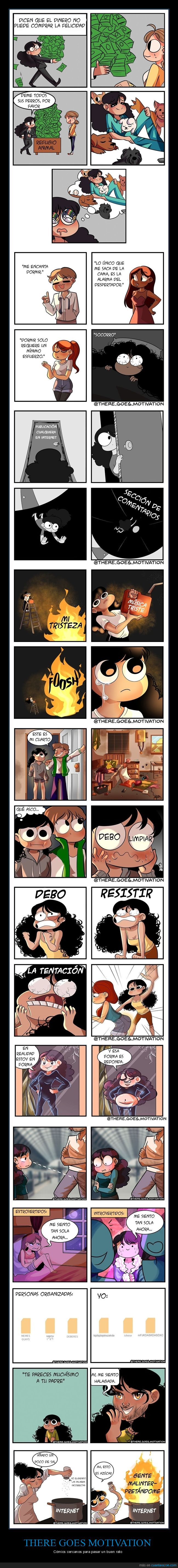 there goes motivation,cómics