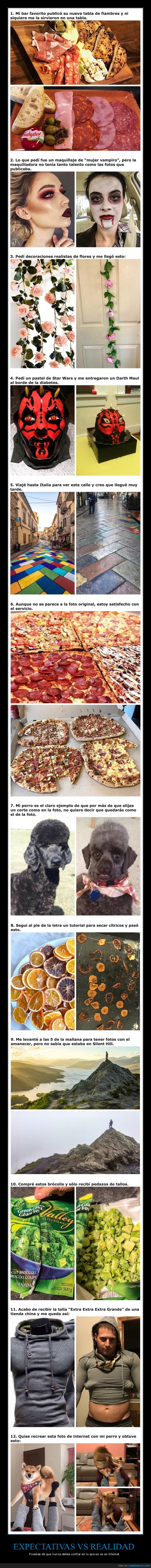 expectativas,realidad,fails