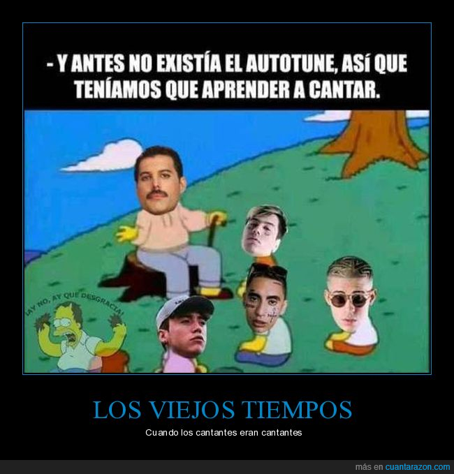 freddie mercury,autotune,abuelo,simpsons,trap