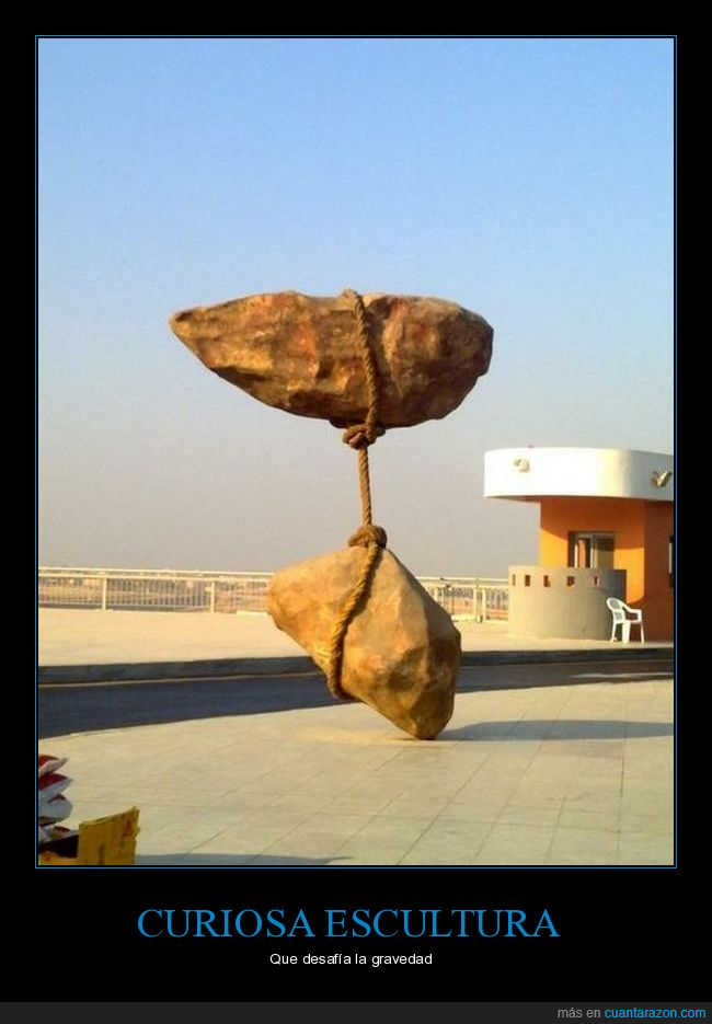 escultura,rocas,gravedad,wtf