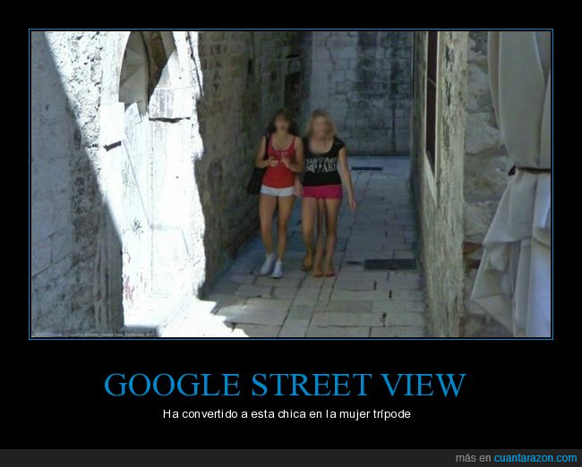 street view,pierna,fails