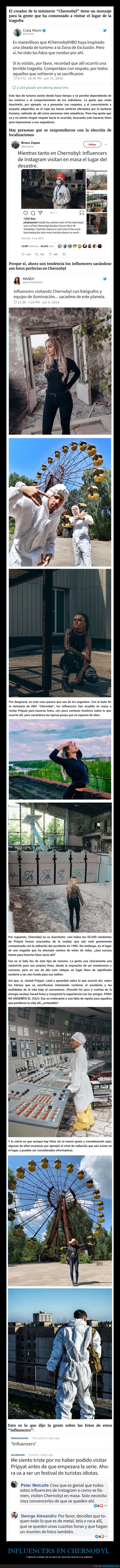 influencers,chernobyl,postureo