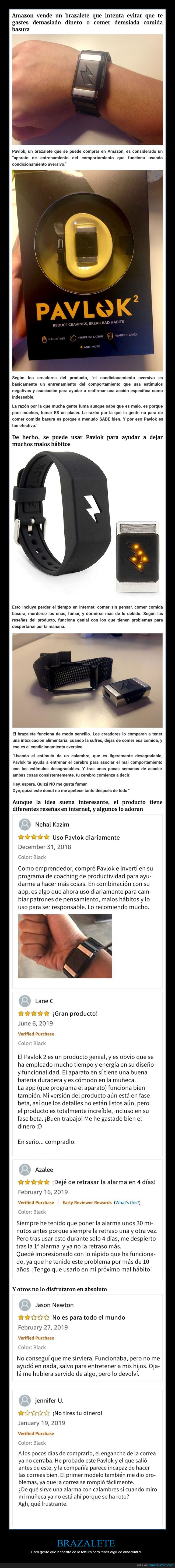 brazalete,descargas eléctricas,autocontrol