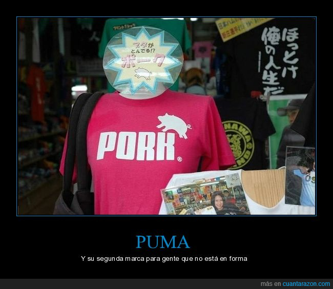 puma,pork,camiseta,wtf