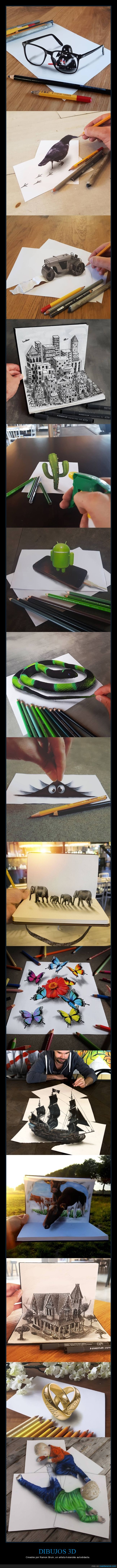 dibujos,3d,ramon bruin
