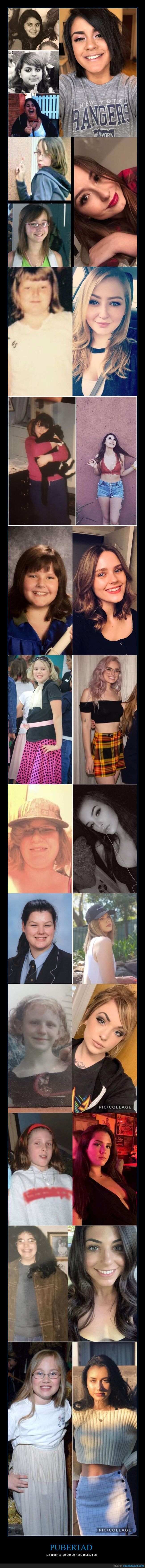 pubertad,antes,después