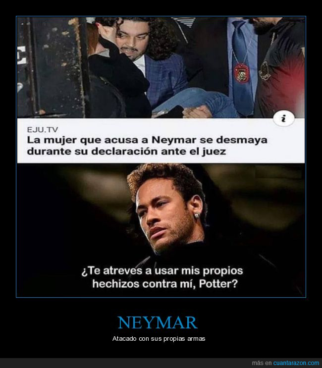 neymar,desmayo,juez