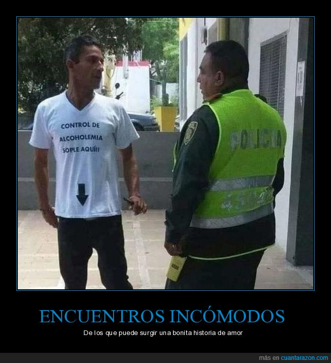 control de alcoholemia,soplar,camiseta