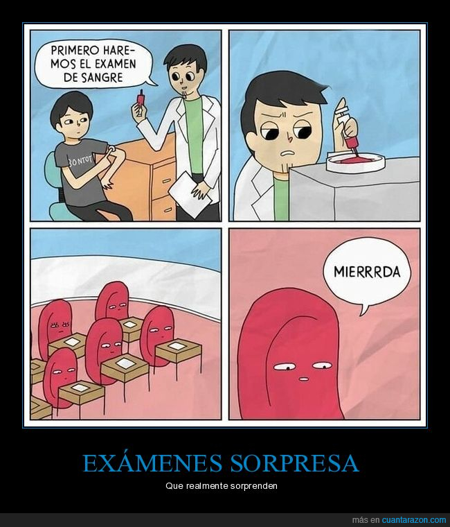 examen,sangre,absurdo