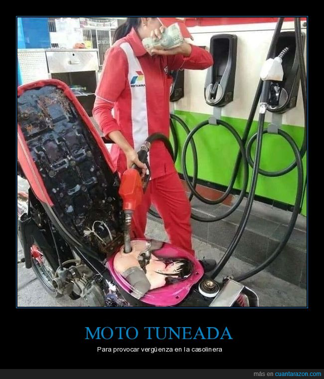 gasolinera,moto,wtf