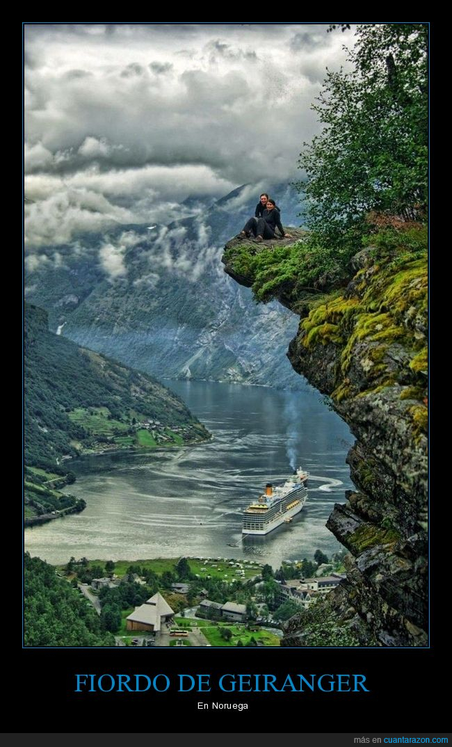 fiordo de geiranger,noruega,paisaje