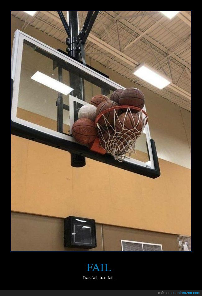 canasta,balones,fails