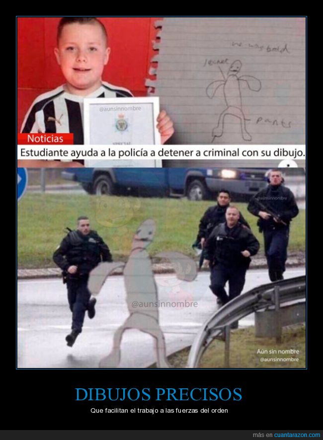 estudiante,niño,ayudar,policía,detener,criminal,dibujo