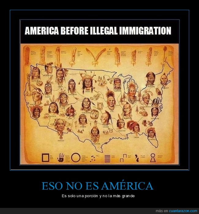 américa,inmigración ilegal,porción