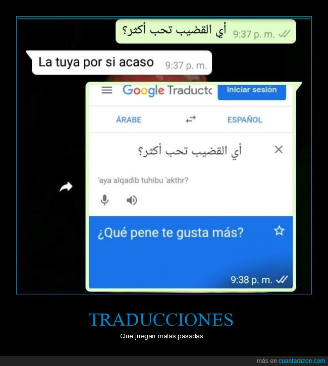 traductor,árabe,español,whatsapp,fails