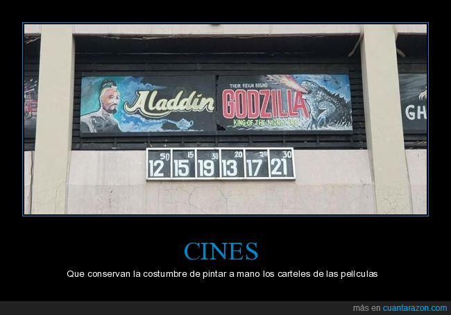 cine,carteles,pel&iacute;culas,pintados a mano