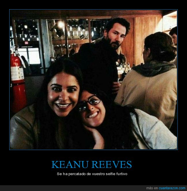 keanu reeves,selfie,pillada,foto,fails