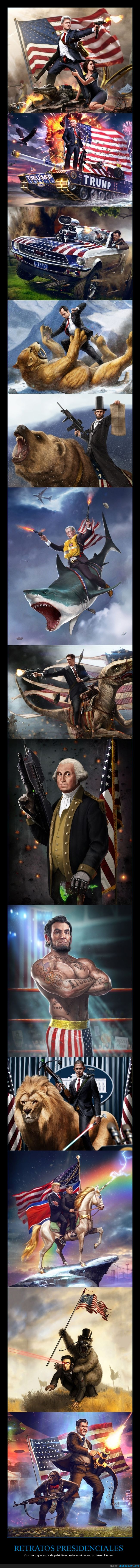 retratos,presidentes,eeuu,jason heuser