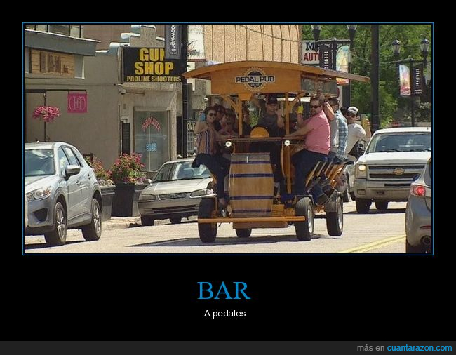 bar,pedalear,wtf
