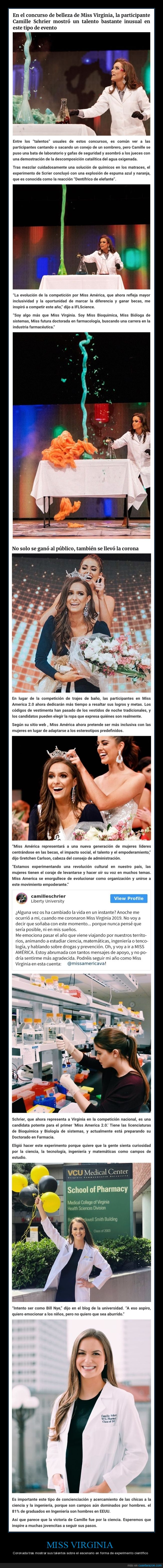 miss virginia,miss,experimento científico