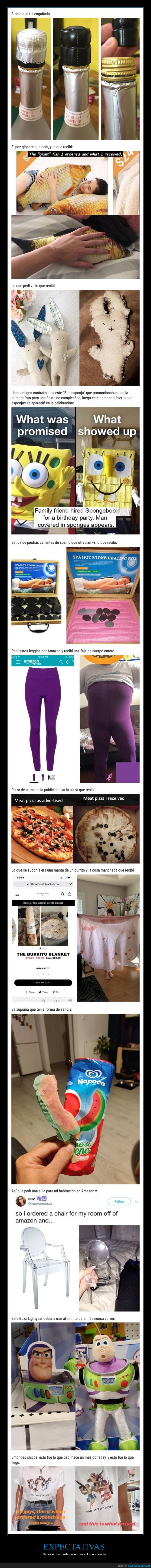 expectativas,realidad,fails