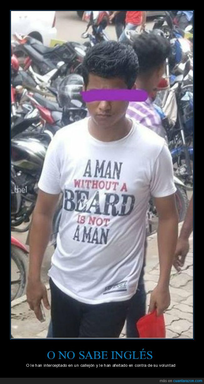 camiseta,barba,fails
