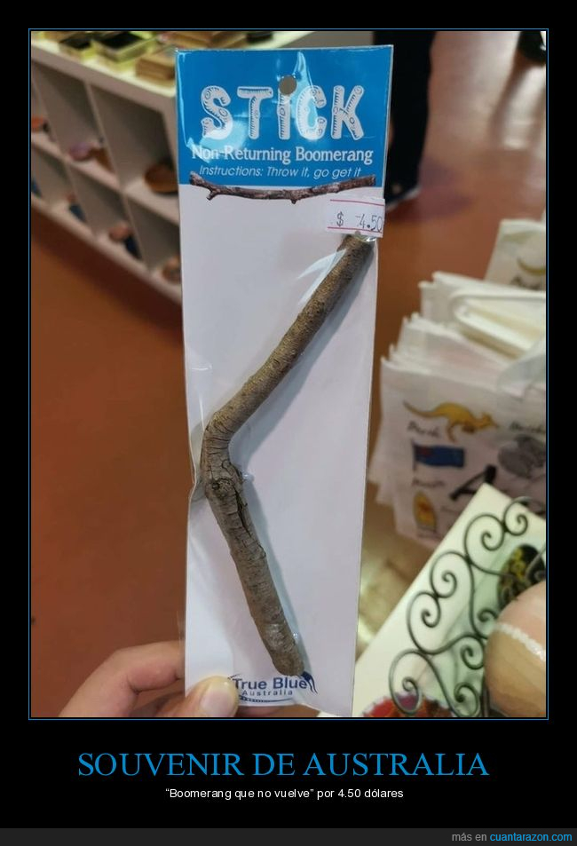souvenir,australia,boomerang,no volver,palo