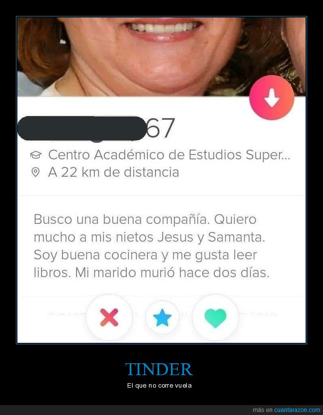 tinder,marido,muerto,dos días