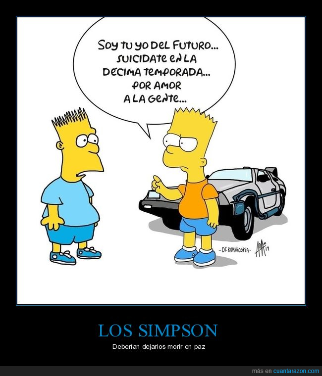bart,futuro,suicidarse,simpsons