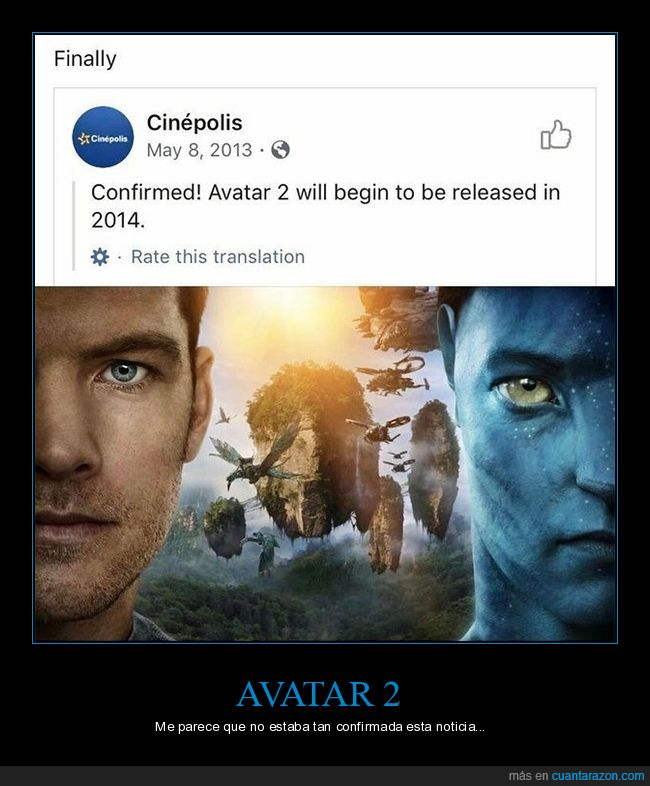 avatar,avatar 2,2014,fails