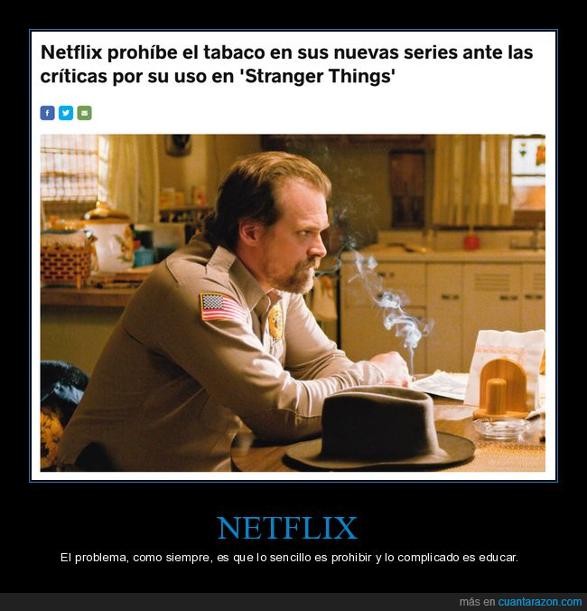 netflix,tabaco,stranger things