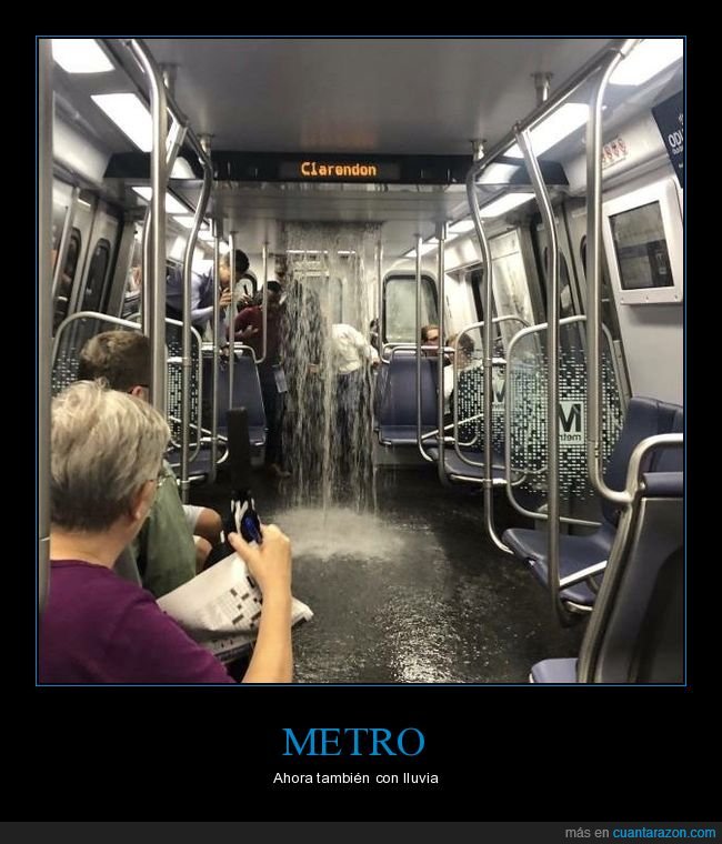 metro,inundación,agua,wtf